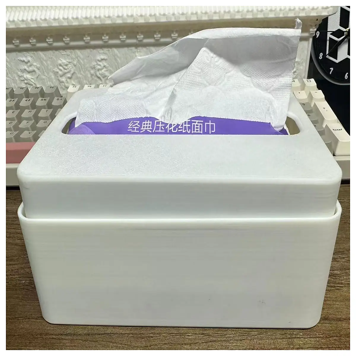 Adjustable Paper Towel Dispenser Automatic Extendable Tissue Roll Holder Convenient Home Storage Solution