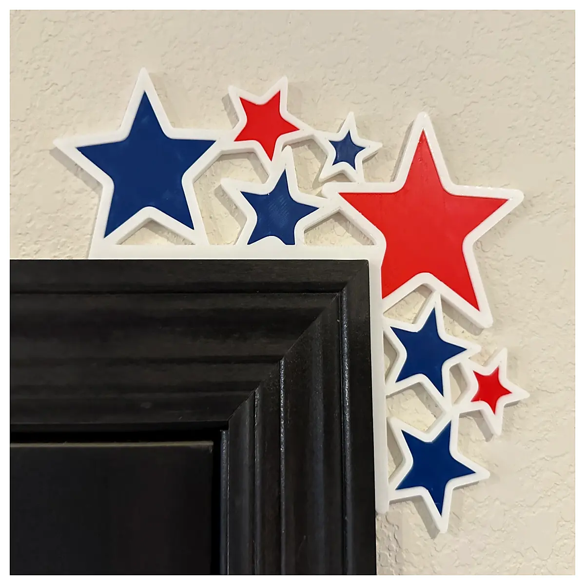 July 4th Star Gate Corner Decoration Patriotic Gift Home Decor July 4th Commemorative Item July 4th Ornament