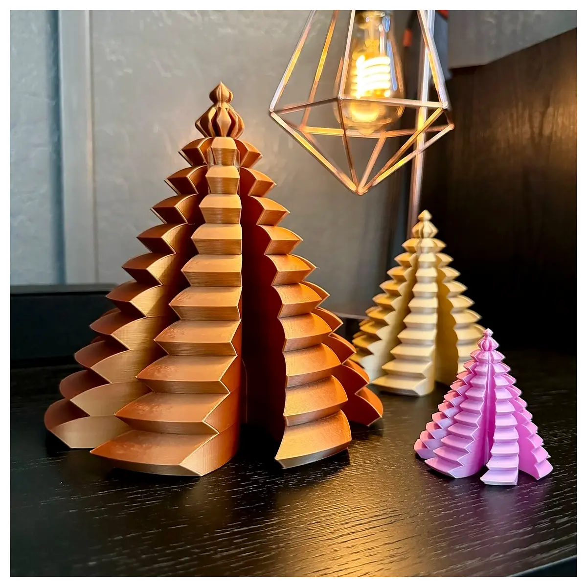 spiral christmas tree decoration elegant holiday decor festive atmosphere spiral ornament