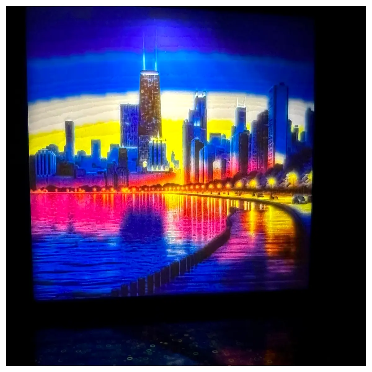 Cityscape Translucent Relief Carving Decorative Panels Urban Sculpture Building Decoration Outdoor Landscape Modern Art