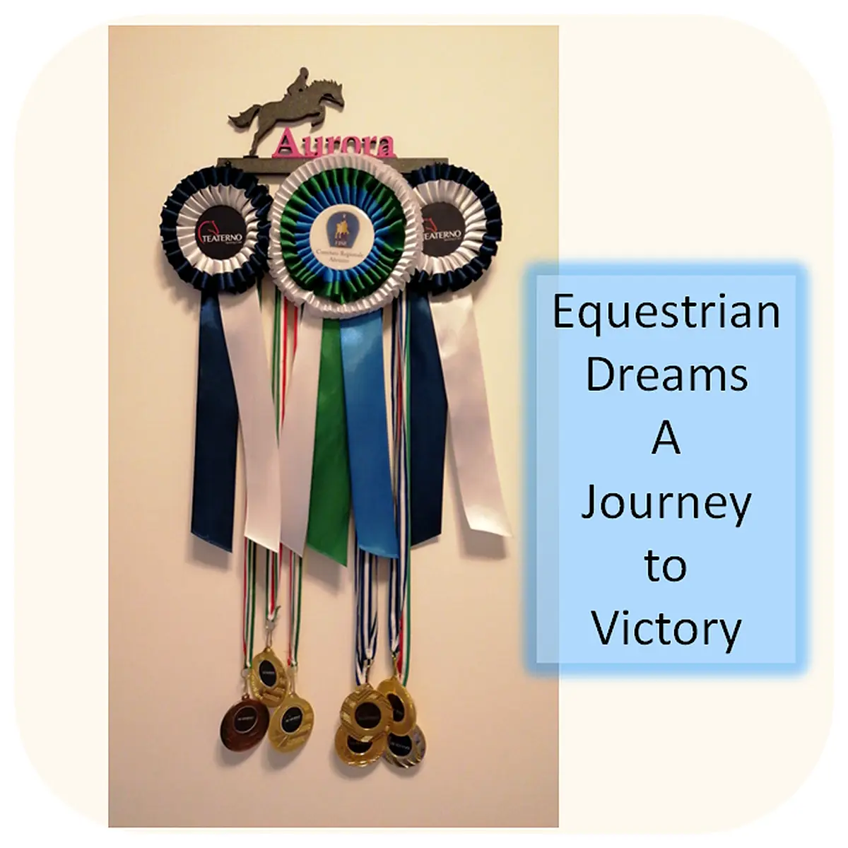 Equestrian Award Stand Trophy Display Holder Horse Show Decoration Rider Accessories Competition Award Support