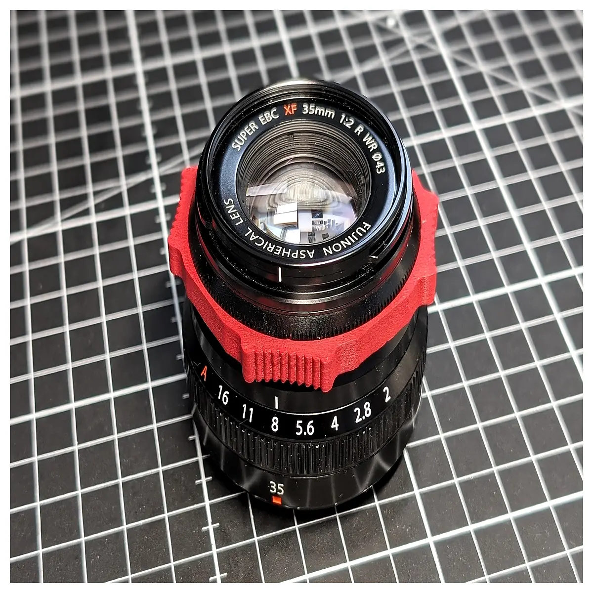 XF 35mm 12R WR Focusing Ring Accessory Lens Add on Camera Gear Image Enhancement Photographer