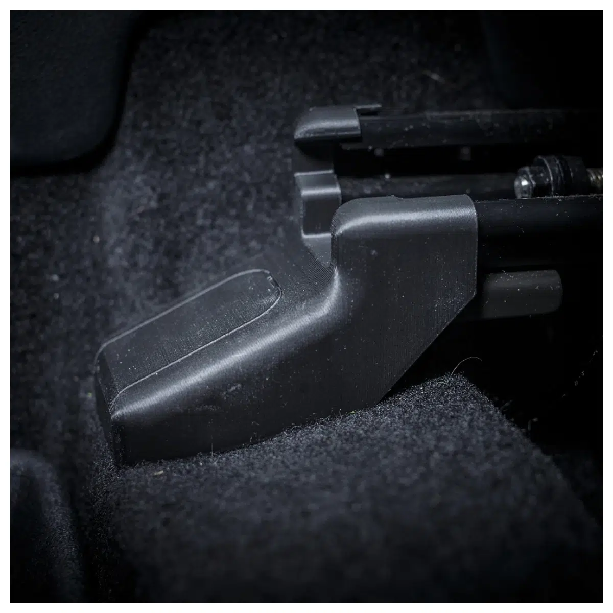 NX 42021 Rear Seat Guide Rail Cover Interior Protection Shielding Auto Parts Comfort