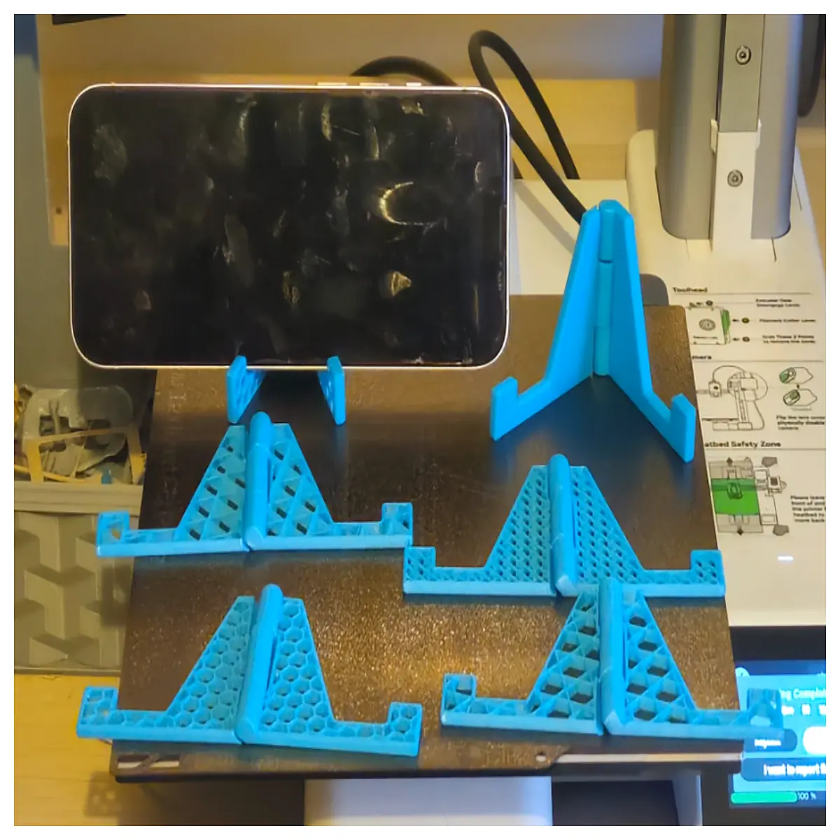foldable phone holder for desk tablet mini portable travel adjustable viewing angle