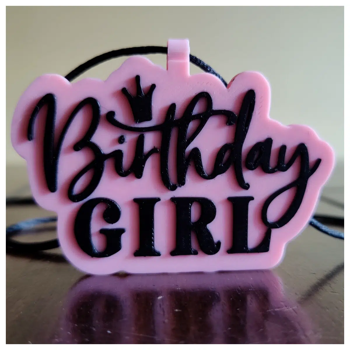 Birthday Girl Necklace Pendant Gift Anniversary Jewelry Charm Present Box Surprise Memorial Gift Birthday Necklace