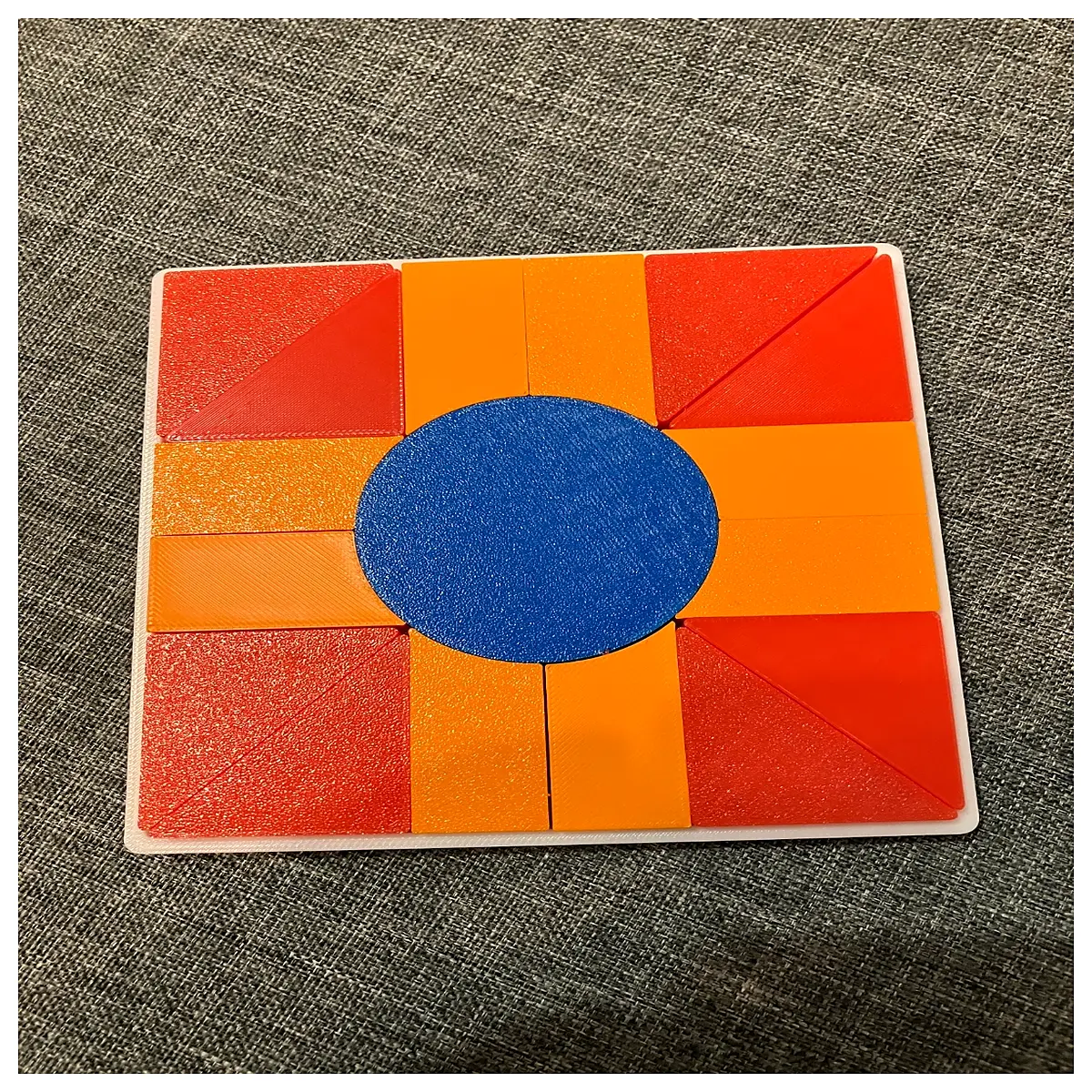 Montessori Geometric Blocks Set Educational Toy for Kids Develop Spatial Reasoning Geometry Learning Preschool Activity