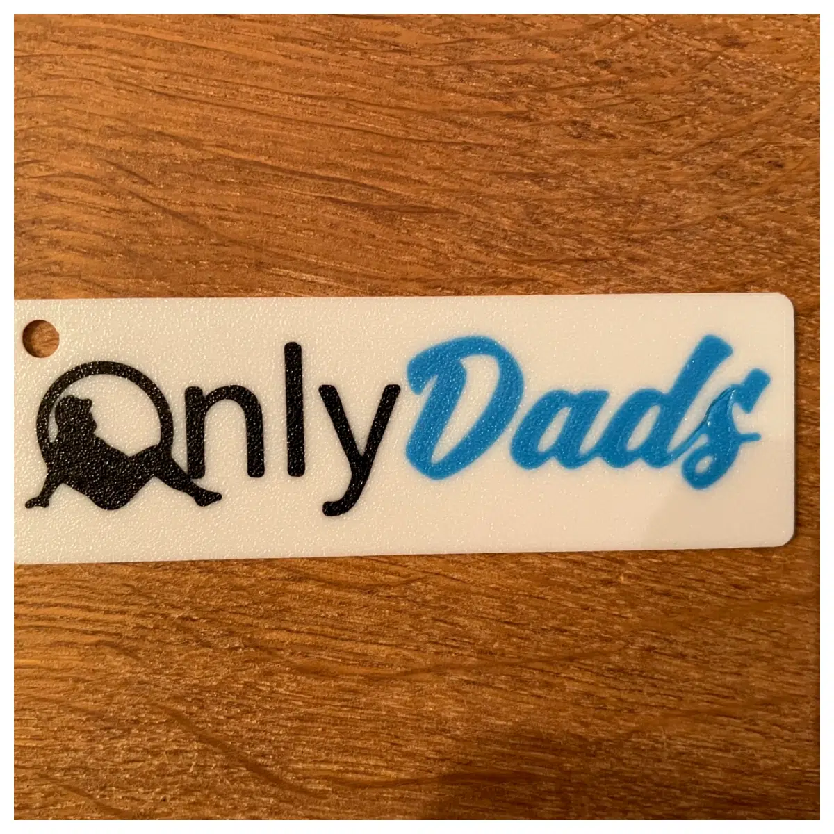 Funny Dad Keychain Gift Idea for Fathers Day Dad Gift Celebrate Your Hero