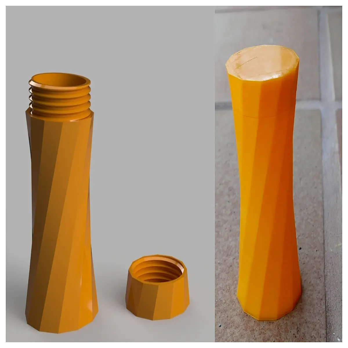 Small 12 Sided Container Cutting Tool Carving DIY Crafting Parts Supply Art Creation Design Shape Cutting