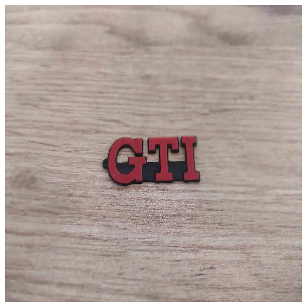 GTI Keyring Car Accessory Keychain Auto Decoration Car Owner Gift GTI Keychains