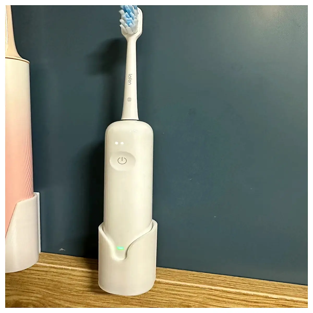 leifen toothbrush holder wall mounted bathroom organizer hygienic drip dry for electric brushes