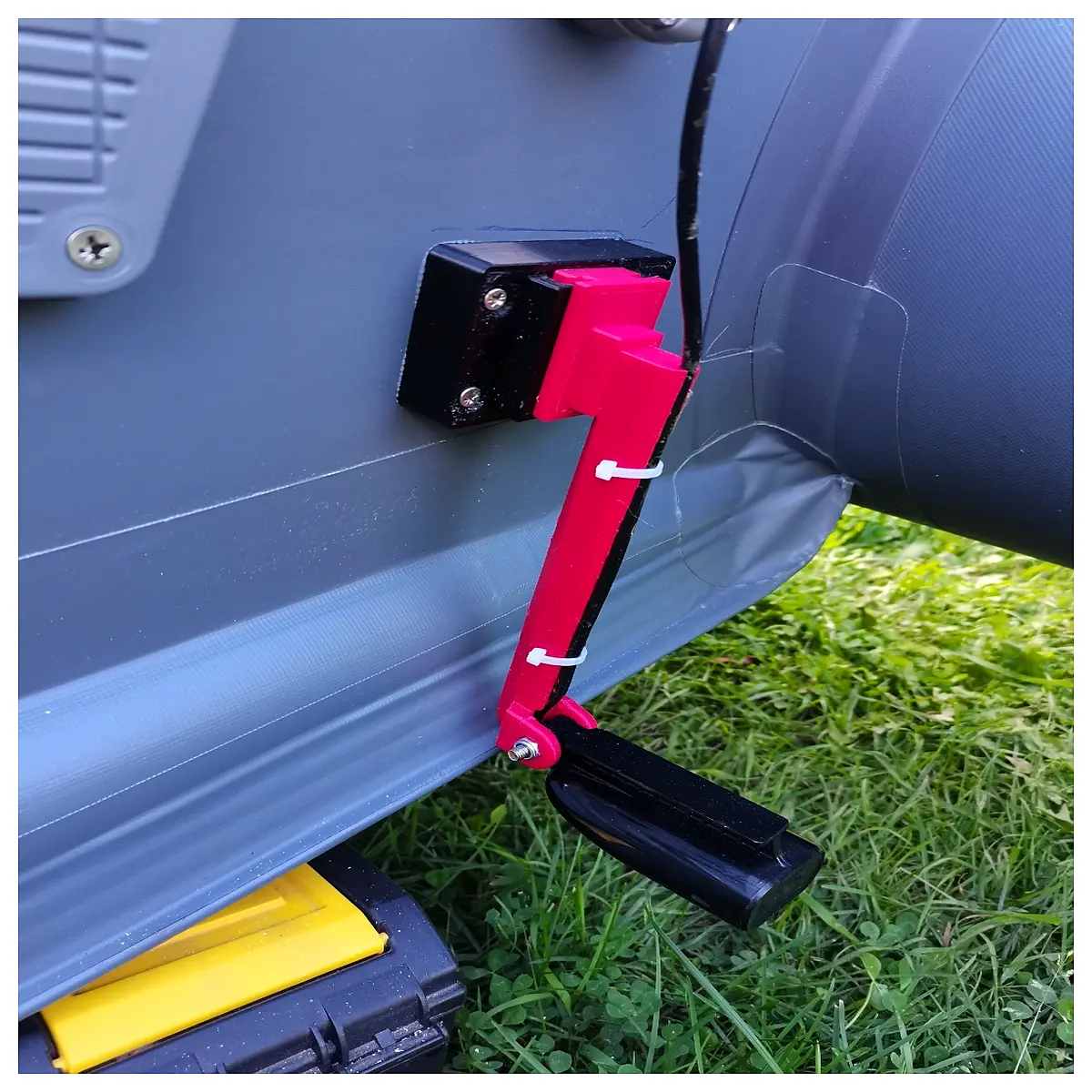 Lawrence Sonar Transducer Mount Installation Support Signal Receiver Accessories Device Bracket Signal Transmission Mount