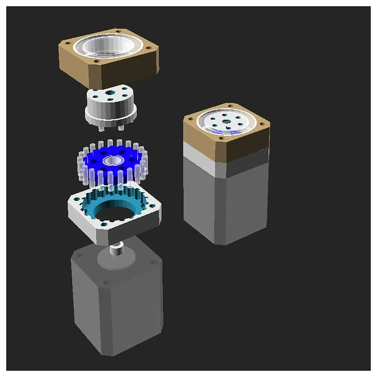 precision cycloidal reducer for industrial automation high torque gear motor servo drive