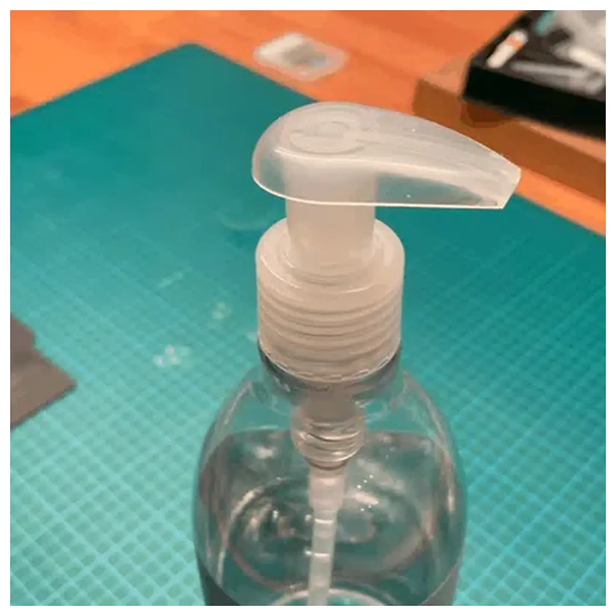 soap dispenser lock clip for kids safety anti spill bottle cap restrictor