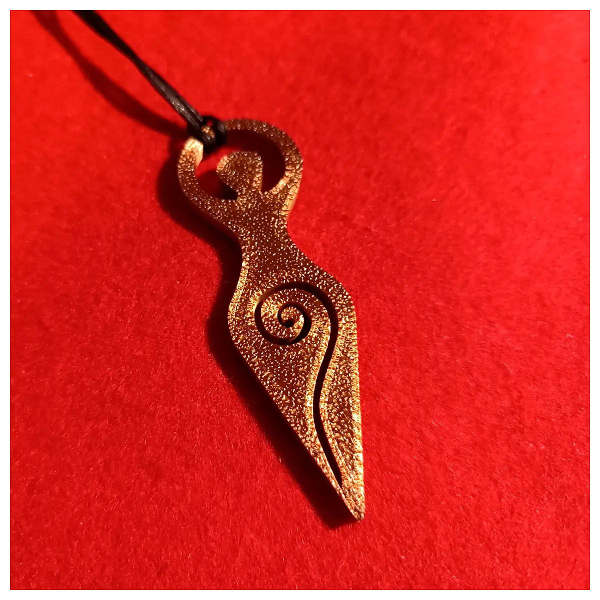Mother Goddess Pendant Necklace Divine Protection Charm Mom Gift Mother s Day Present Spiritual Jewelry