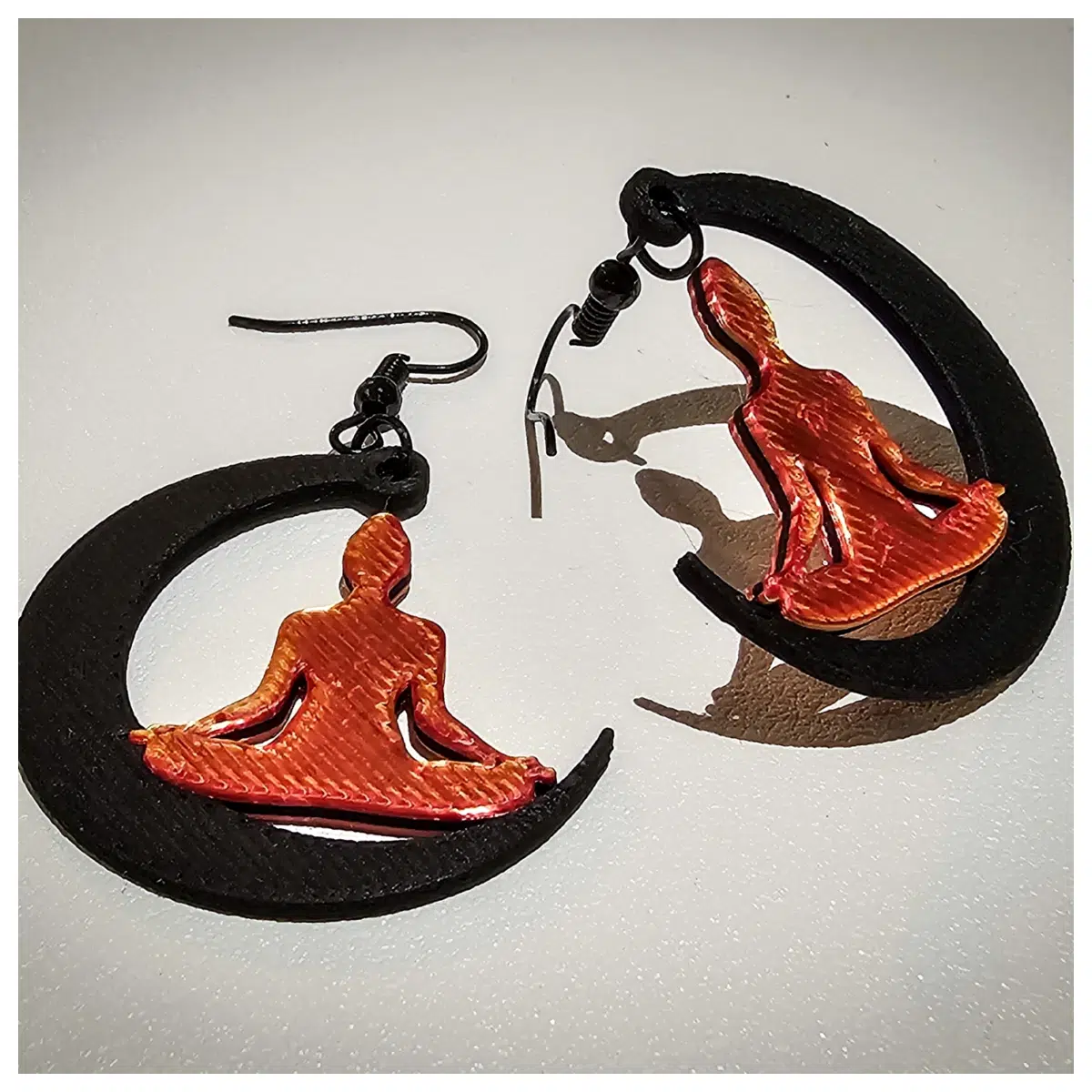 Yoga Earrings Women s Style Fitness Running Yoga Accessories Comfortable Anti Drop Hoop Earrings Sport Earrings