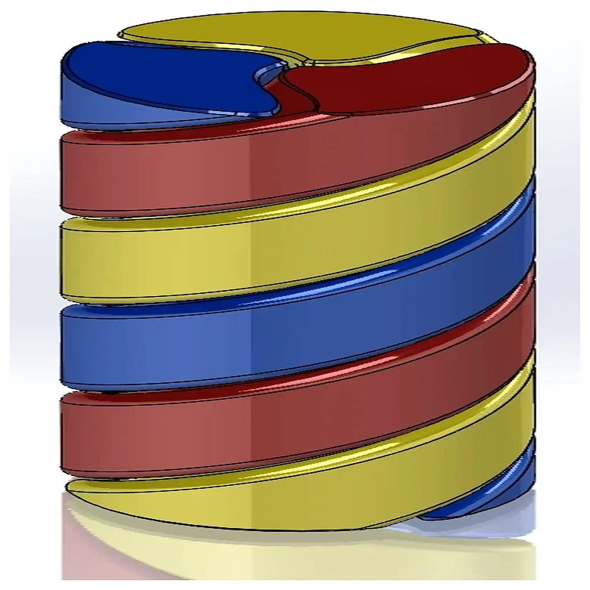 Triple Helix Finger Spinners Fun Rotating Toys Kids Brain Teaser Games Handheld Spinners Cool ful Creative Toys Kids Gift