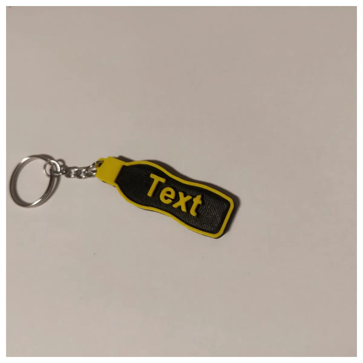 Bottle Keychain Creative Eco Friendly Gift Car Decoration Accessory Mobile Phone Holder Keyring Personalization