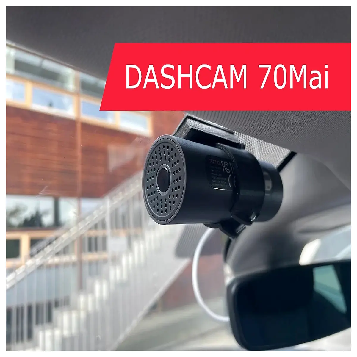 70Mai Dashcam Mount Car Head Unit Holder Mobile Phone Support Stabilizing Bracket Driving Accessory Compatible with Most Models