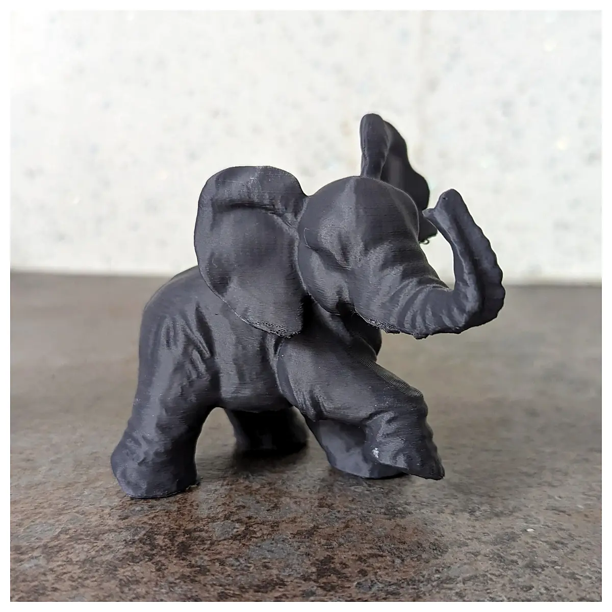 Cute Baby Elephant Decoration Nursery Room Decor Baby Gift Toy Realistic Elephant Figurine Kids Room Decoration