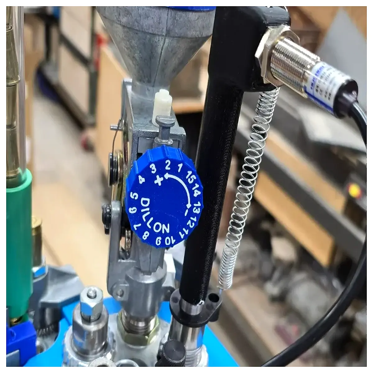 Dillon Powder Metering Knob Precise Measurement Control Powder Dispenser Lab Equipment Accessory Powder Adjustment Tool