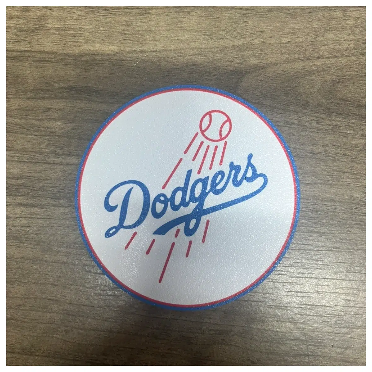Los Angeles Dodgers Coasters Alternative Design Baseball Game Souvenir Gift Coasters