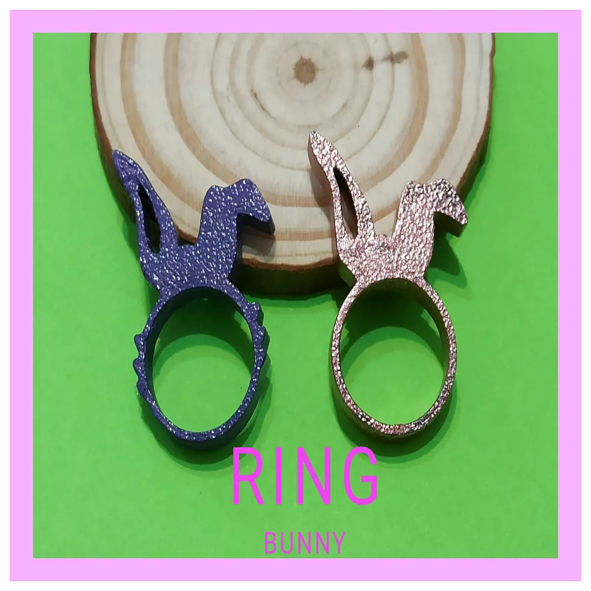 Rabbit Ear Ring Women s Anime Cosplay Character Model Ring Jewelry Rabbit Bracelet Trendy Gift