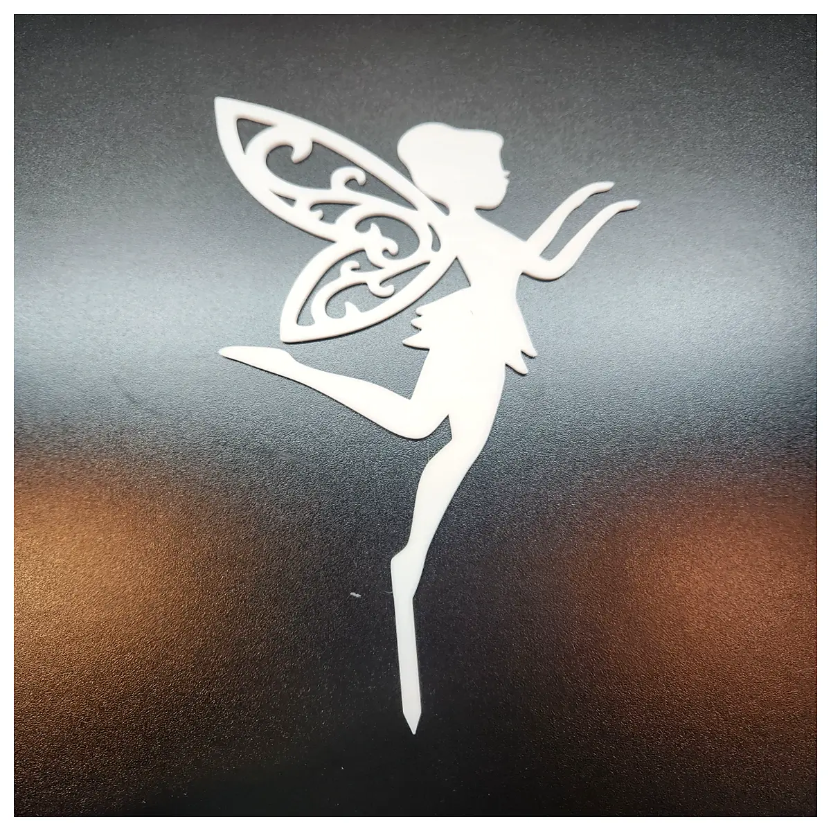 garden fairy statue resin garden stake whimsical outdoor decor yard ornament