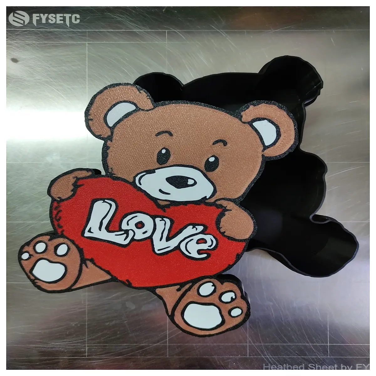 shaped teddy bear gift box plush toy packaging cute romantic valentines day present for girlfriend wife anniversary surprise