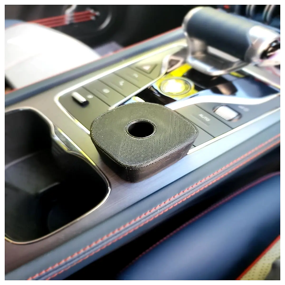 BYD Atto 3 Cup Holder Mat Drink Mat Car Interior Accessories Partition Pad Car Supplies Drink Well Protector