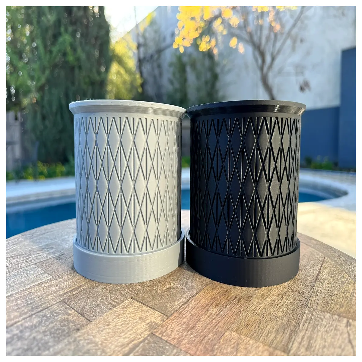 self watering planter with drainage holes indoor plastic pots for houseplants succulents cactus nursery containers