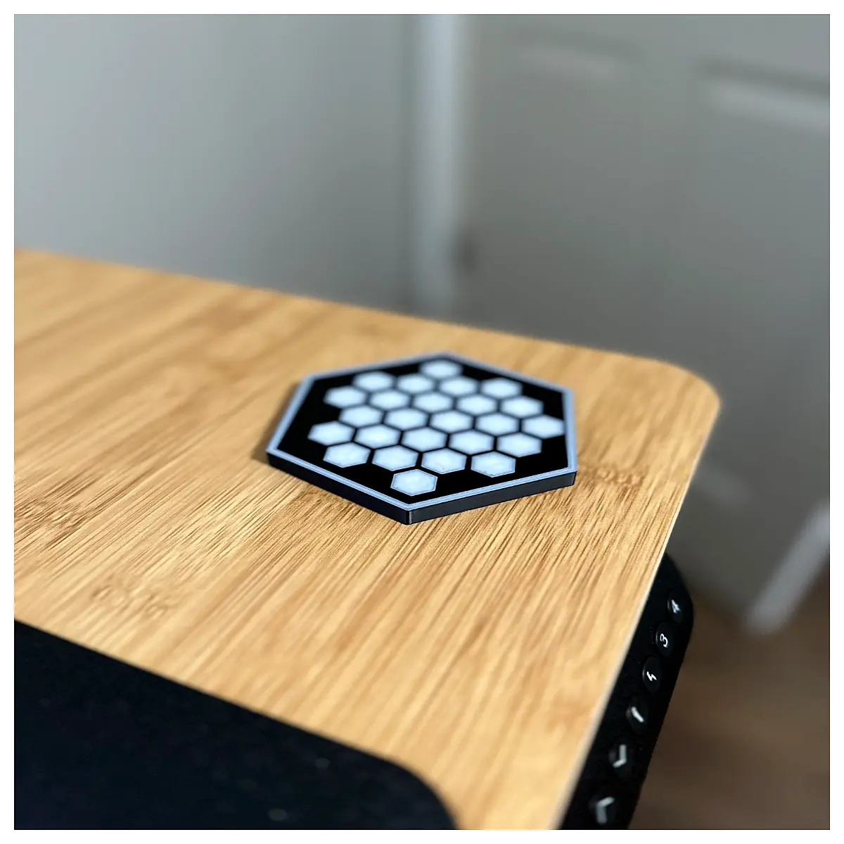 Modern Hexagon Coasters Desk Protector Non Slip Heat Simple Home Decor Coffee Mat Tea Coaster Pad