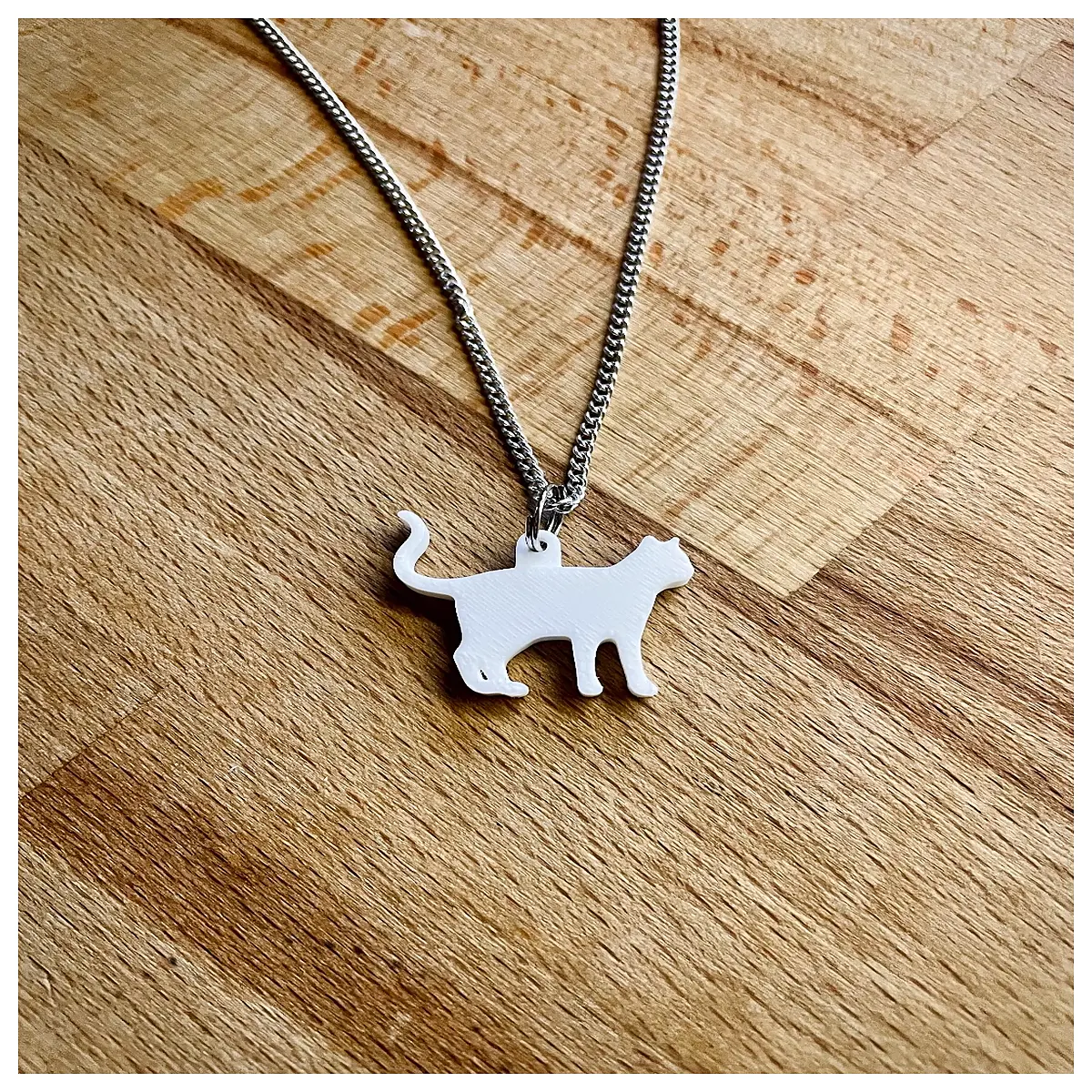 Cat Pendant Earrings Hanging Earrings Cat Necklace Jewelry Pendant Cat Charm Earrings Accessories