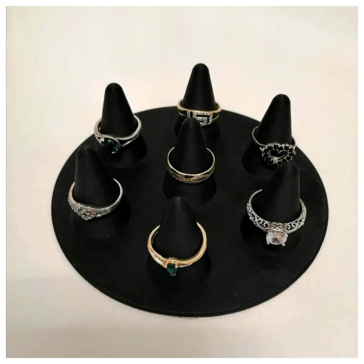 Ring Stand Dish Jewelry Display Stand Ring Holder Display Ring Showcase Jewelry Accessories