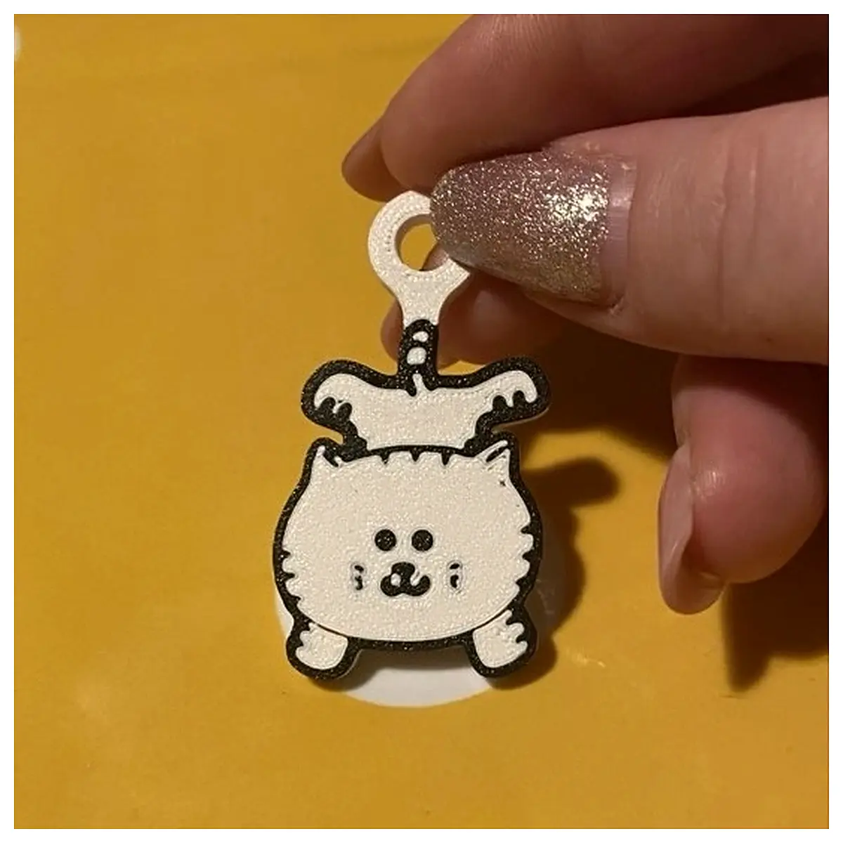 Cat Keychain Cute Kitten Charm Phone Accessory Gift Memorial Cat Lover Essential