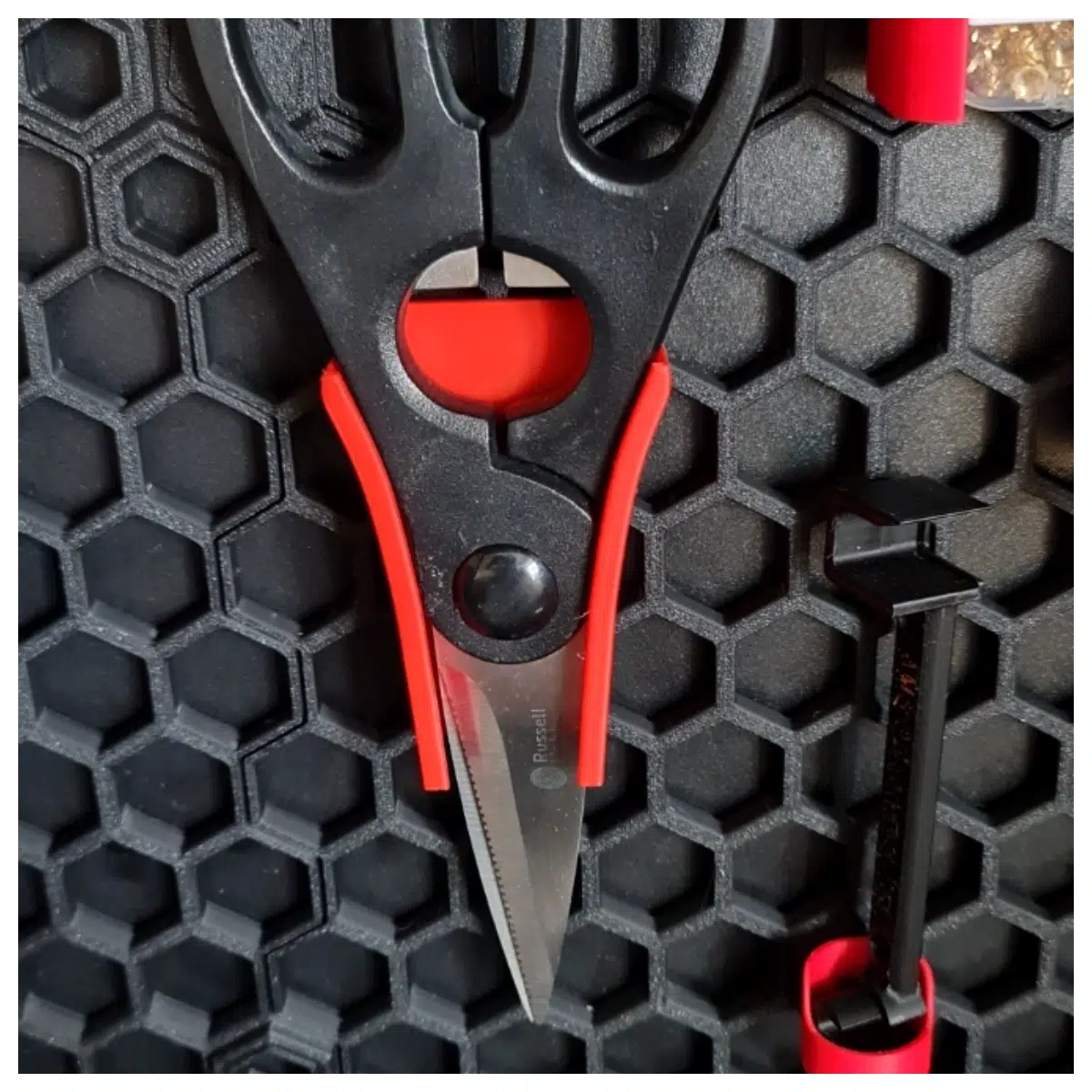 duty scissors holder wall mount organizer for craft room storage