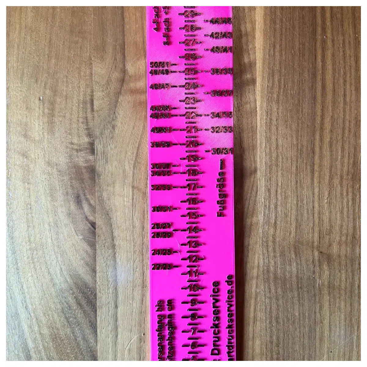 Sock Ruler Measuring Tool Sock Chart Foot Measurement Guide Sock Ruler Standards