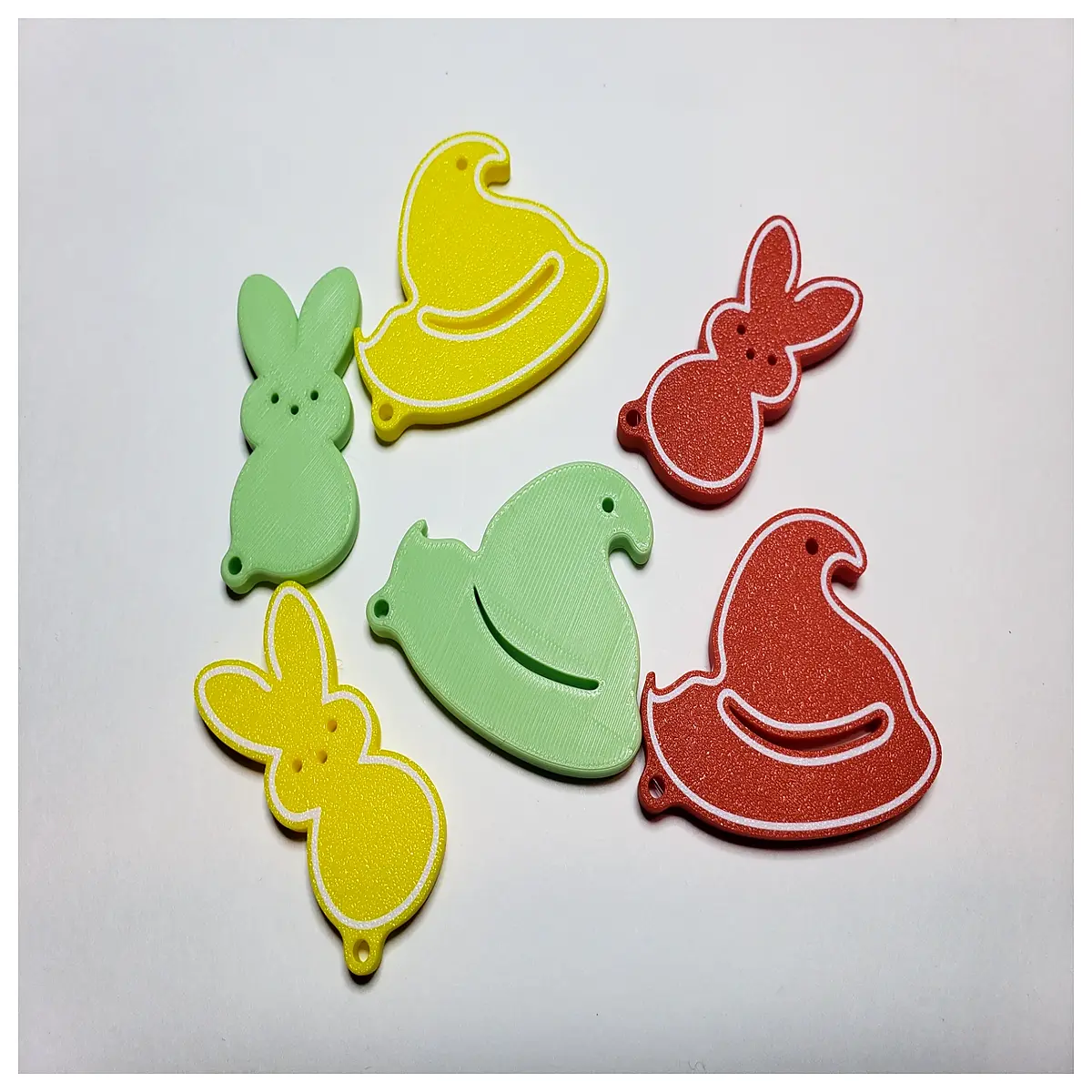 Rabbit Decoration Creative Figurine Desktop Decor Gift Idea Pet Hanging Accessory Rabbit Toy Parts Cute Collectibles