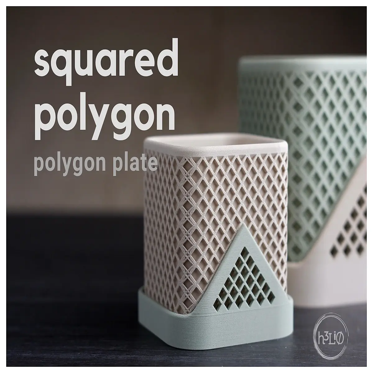 Hexagonal Planter Geometric Shape Garden Decor Hexagon Planter Base Pot Plant Container