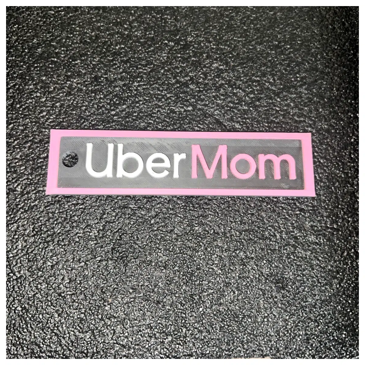 Uber Mom Keychain Car Mom Keyring Auto Accessories Keychain Charm Gift Car Decoration Auto Supplies