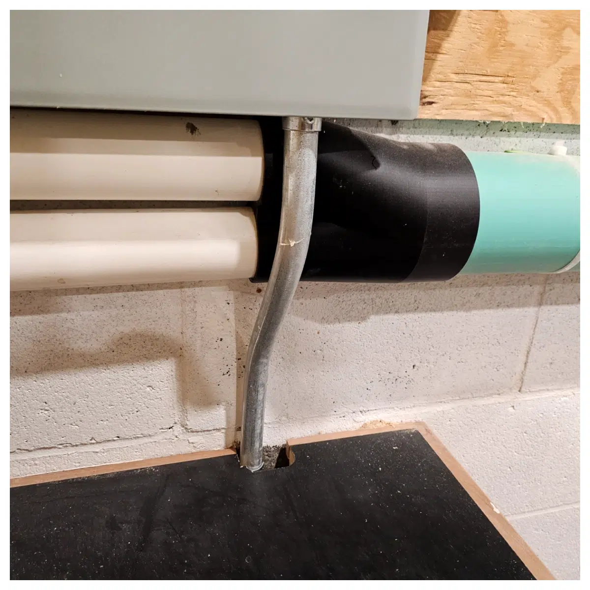 4 Inch DWV Pipe Fittings 2 Inch Y Branch Connector Drainage Pipe Connectors Quick Installation