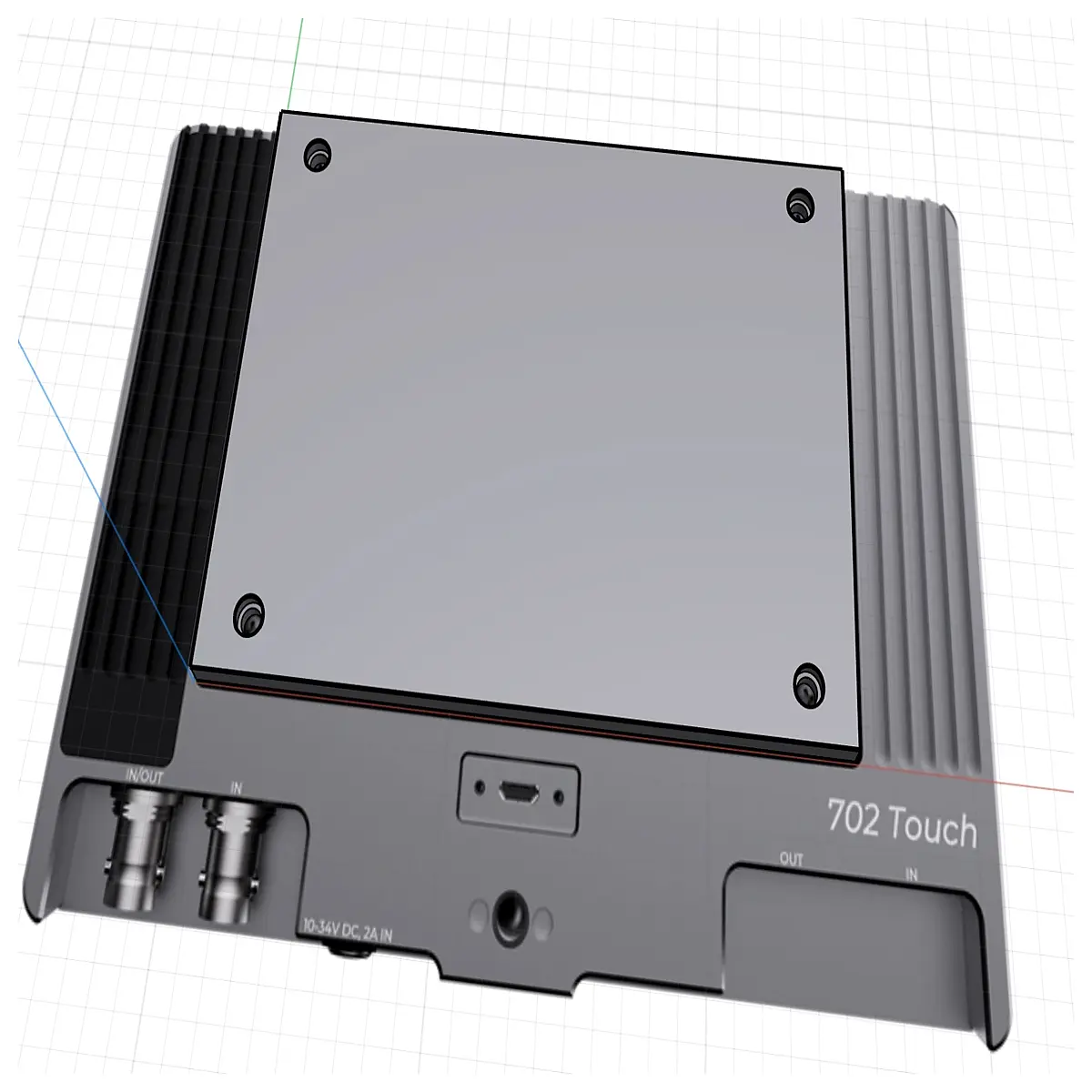 smallhd smart 7 monitor backplate mount accessory flat panel replacement part camera rig mounting bracket