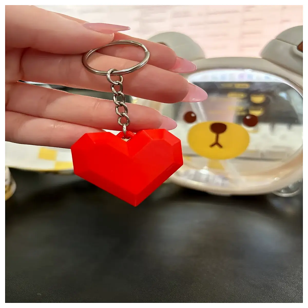Vintage Nostalgic Keychain Retro Memory Keepsake Gift Charm Keyring Accessory