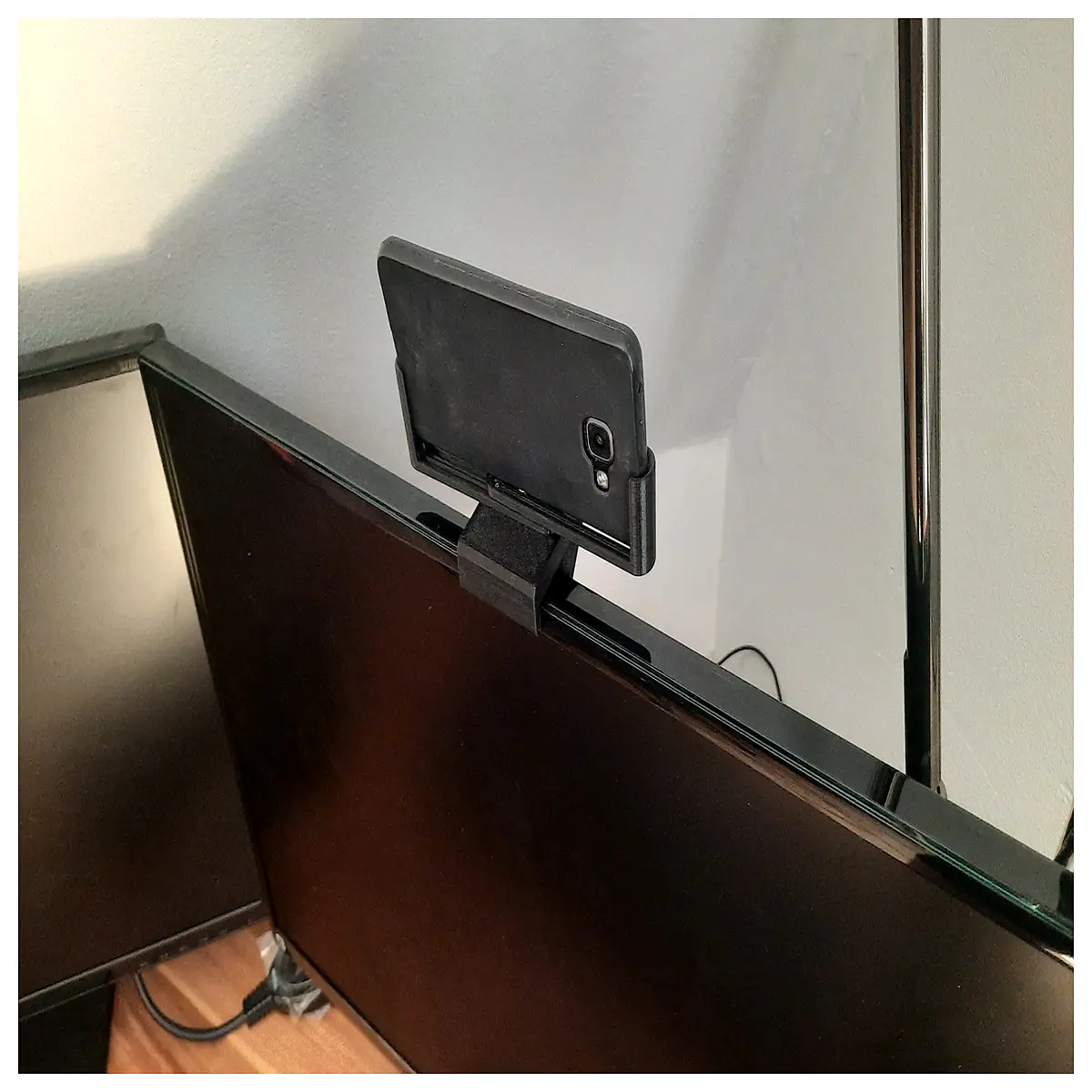 Mobile Phone Monitor Mount Camera Holder Network Camera Bracket Stable Mount Phone Accessory Compatible with Droidcam