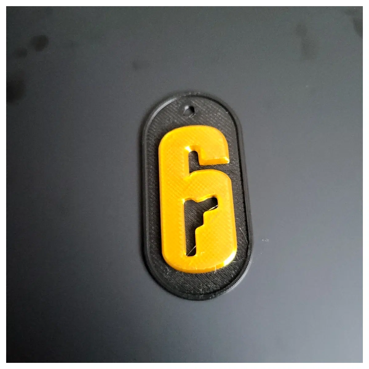 Rainbow Six Siege Tactical Dog Keychain Collectible Commemorative Item Game Accessory Keyring Merchandise