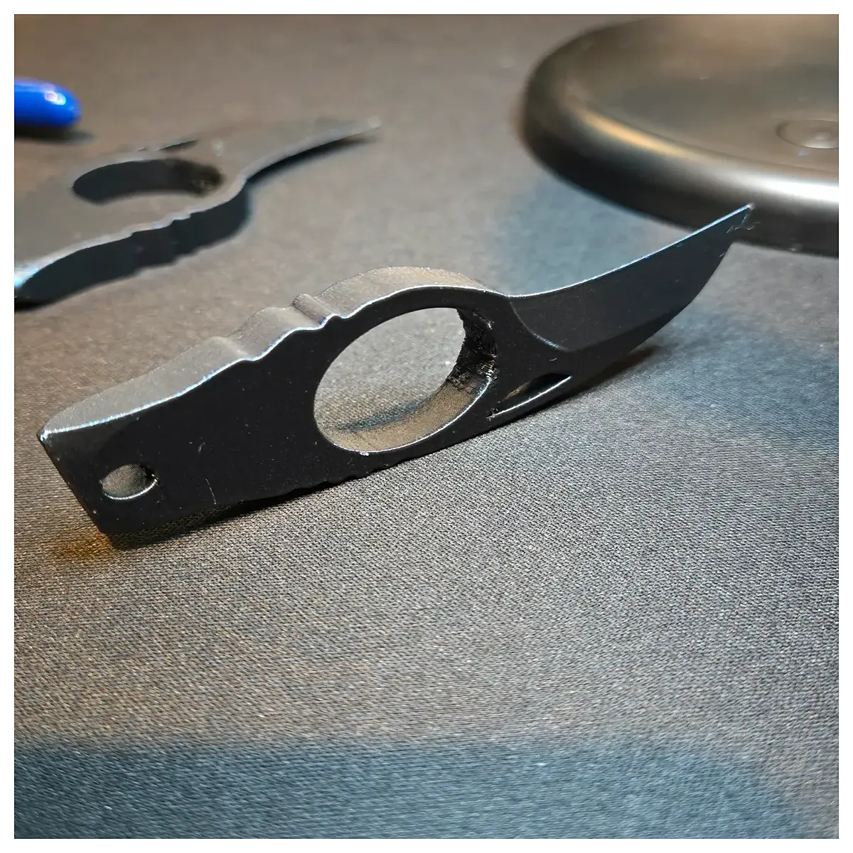 claw modified tactical blade custom handle edc survival tool duty cutting instrument