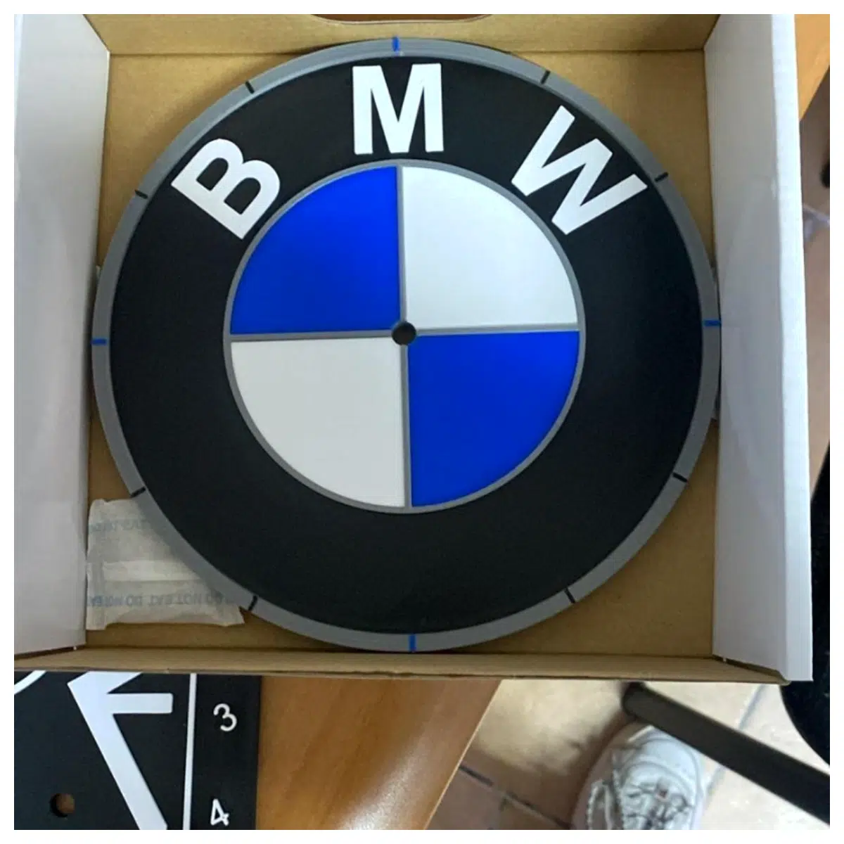Wall Clock Car Decor Classic Clock Automotive Wall Art Home Decor Dashboard Clock