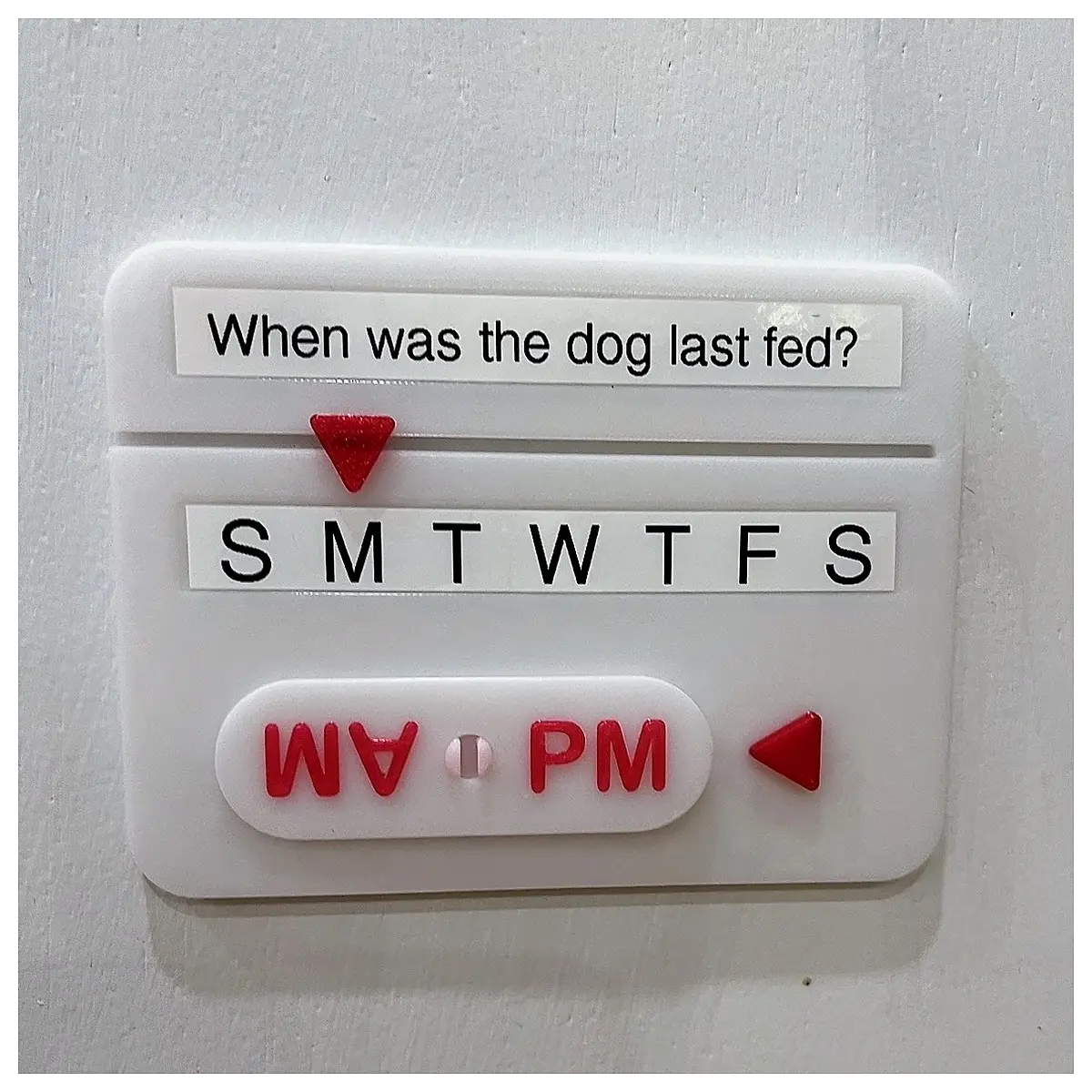 Refrigerator Magnetic Task Reminder Kitchen Organizer Magnetic Notes Fridge Magnets Wall Hanging Reminders Smart Home Magnetic Labels