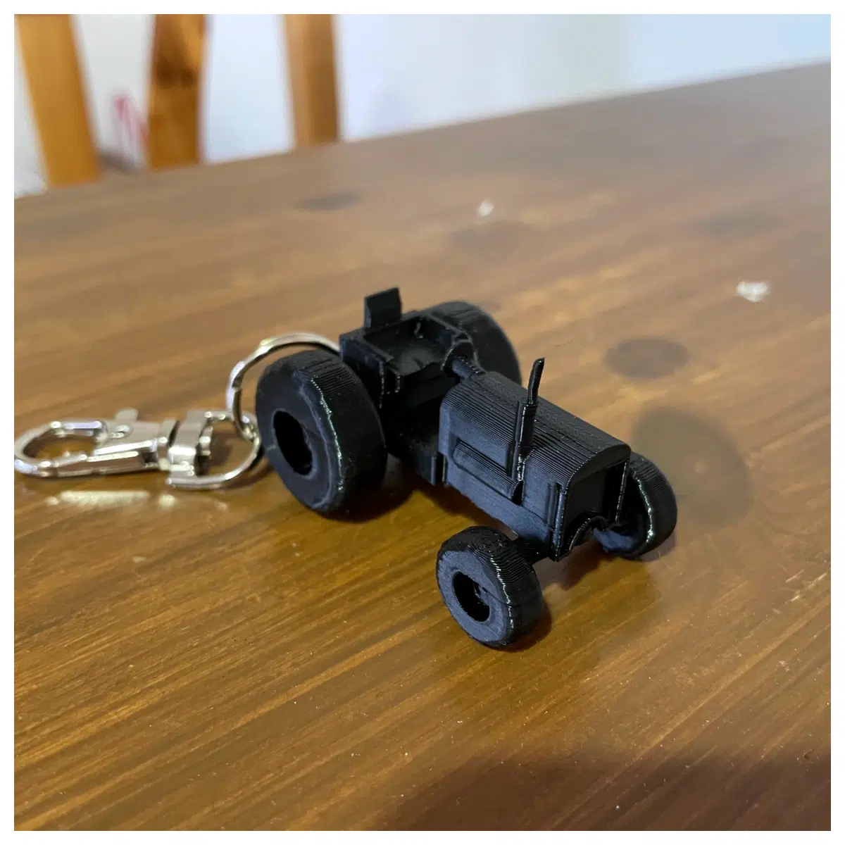 Tractor Keychain Farm Equipment Parts Agricultural Tools Tractor Keyring Farm Vehicle Accessories Tractor Key Chain Attachment