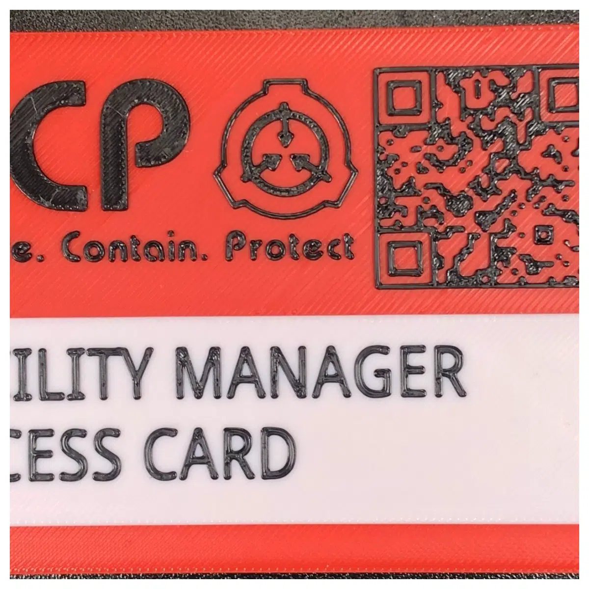 SCP Keycard Facility Manager Prop SCP Secret Lab Game Accessory SCP Experiment Props Cloning Tools Lab Equipment