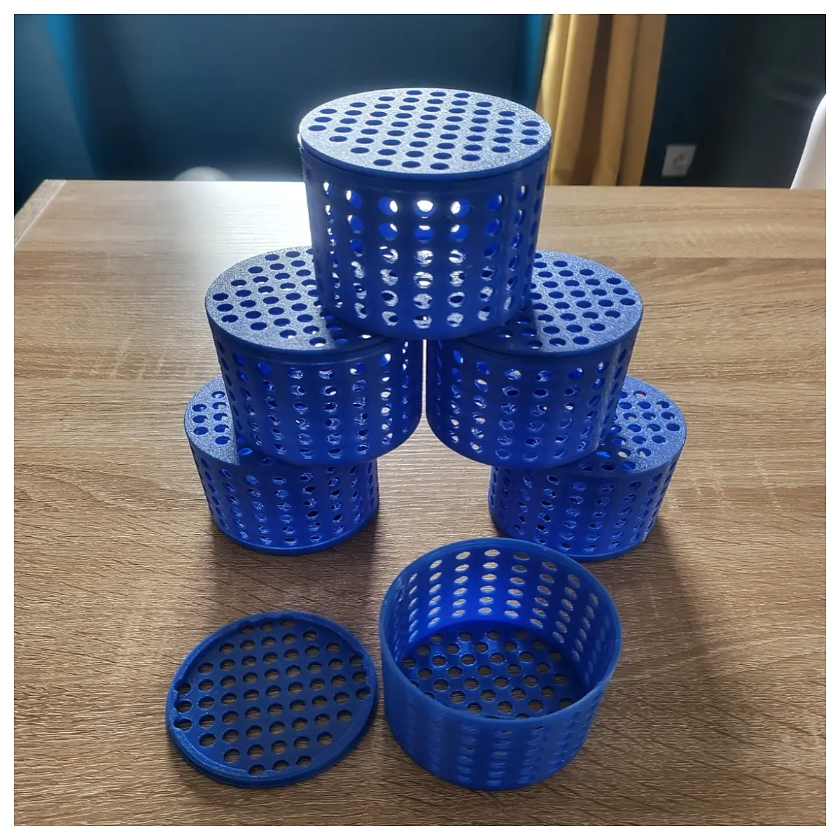 Crab Potting Lobster Trap Bait Box Shrimp Capture Accessory Crab Fishing Gear Bait Box